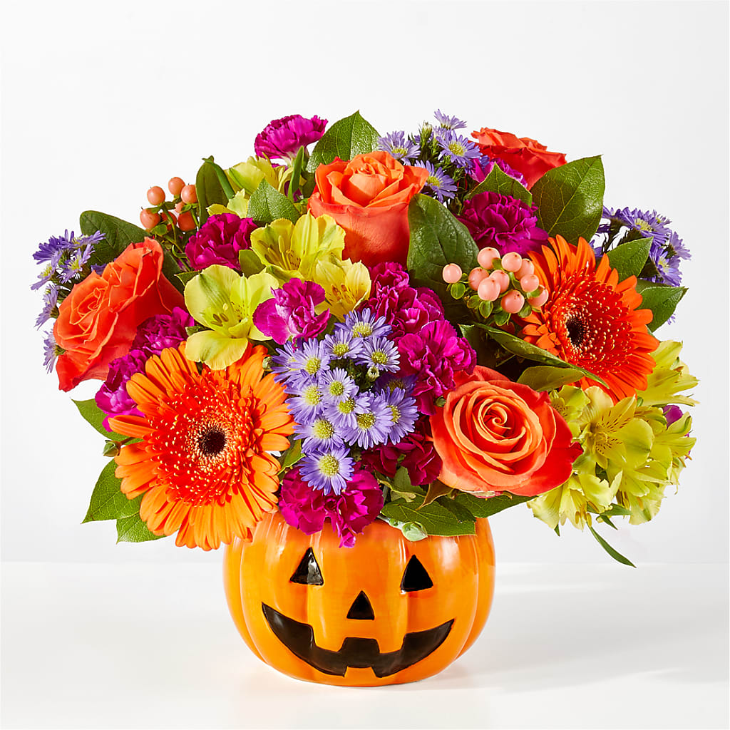 Tricks & Treats Pumpkin – Gunnels Florist Inc, Cookeville TN