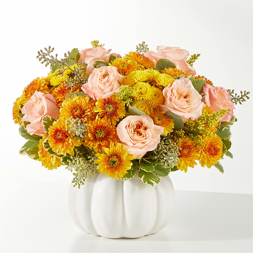 Peachy Pumpkin – Gunnels Florist Inc, Cookeville TN