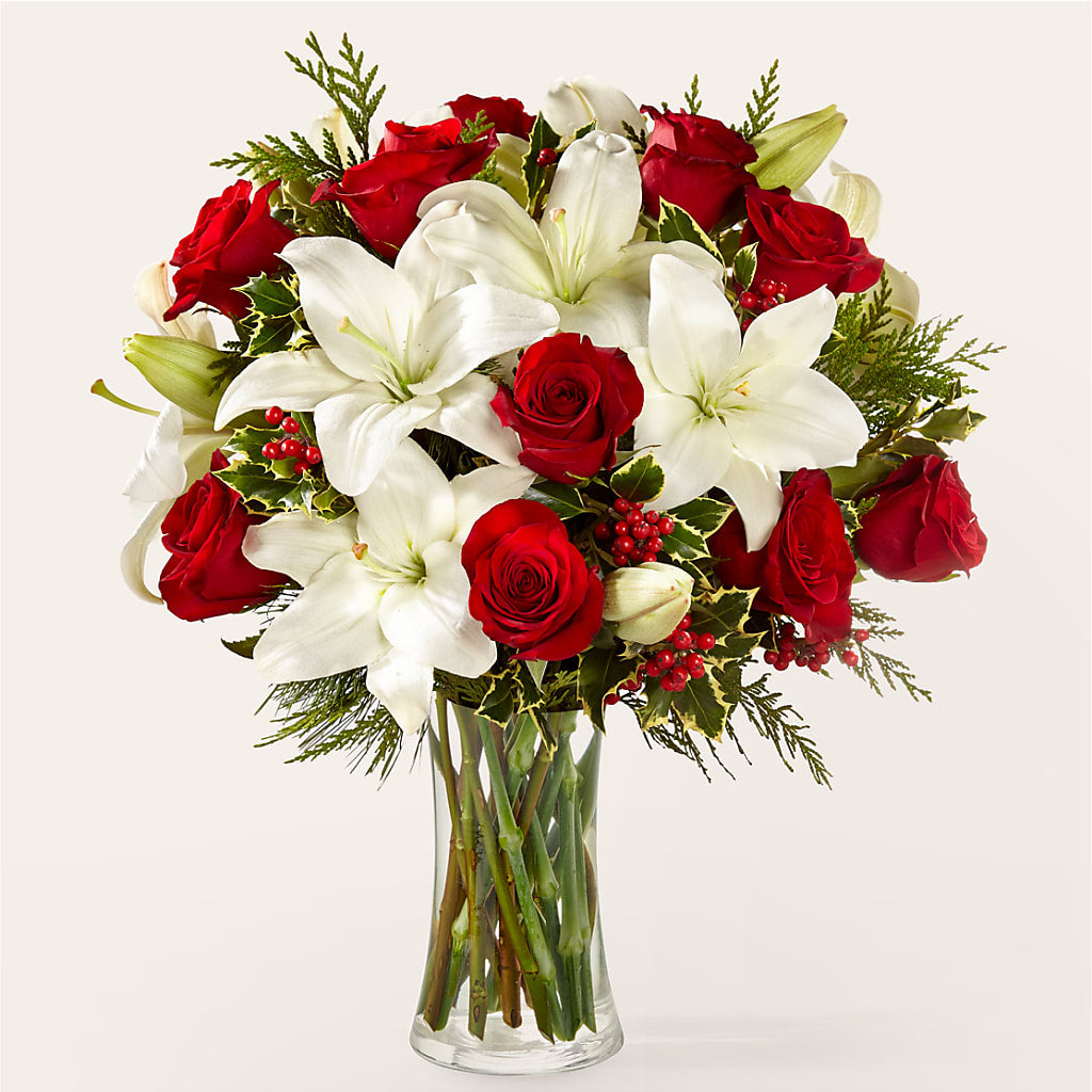 Sparkling Snowflakes Bouquet – Gunnels Florist Inc, Cookeville TN