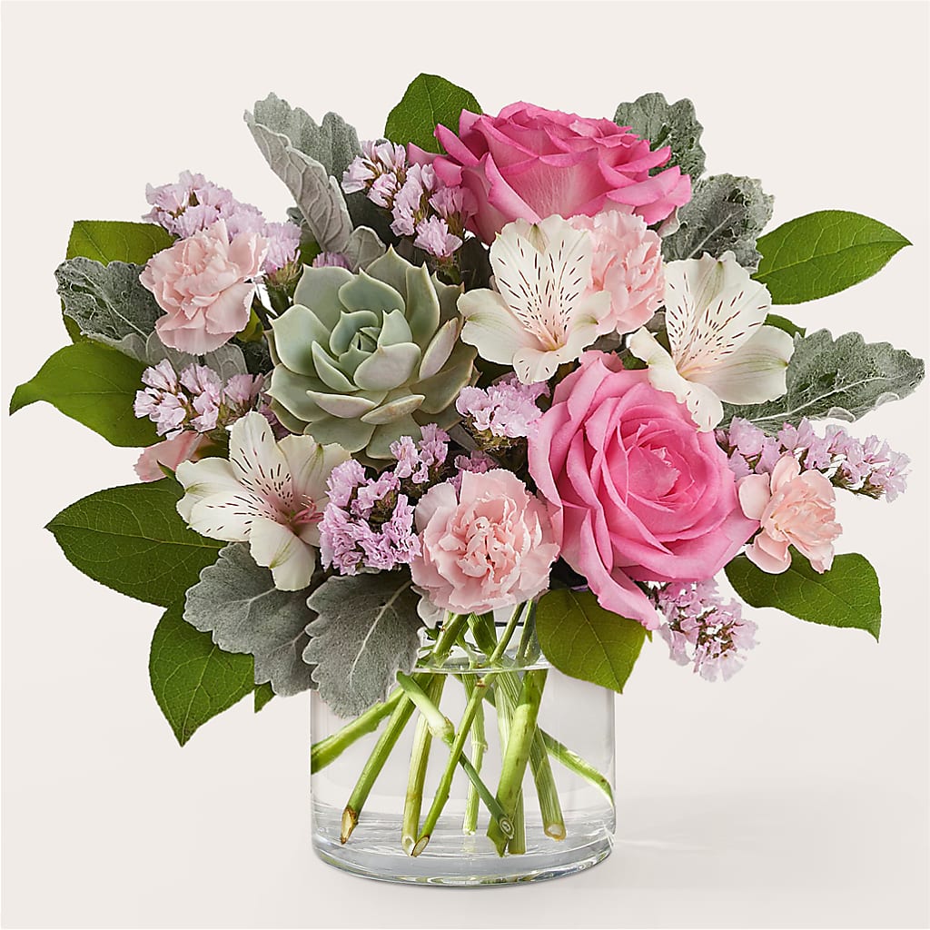 Dusty Rose Bouquet – Gunnels Florist Inc, Cookeville TN
