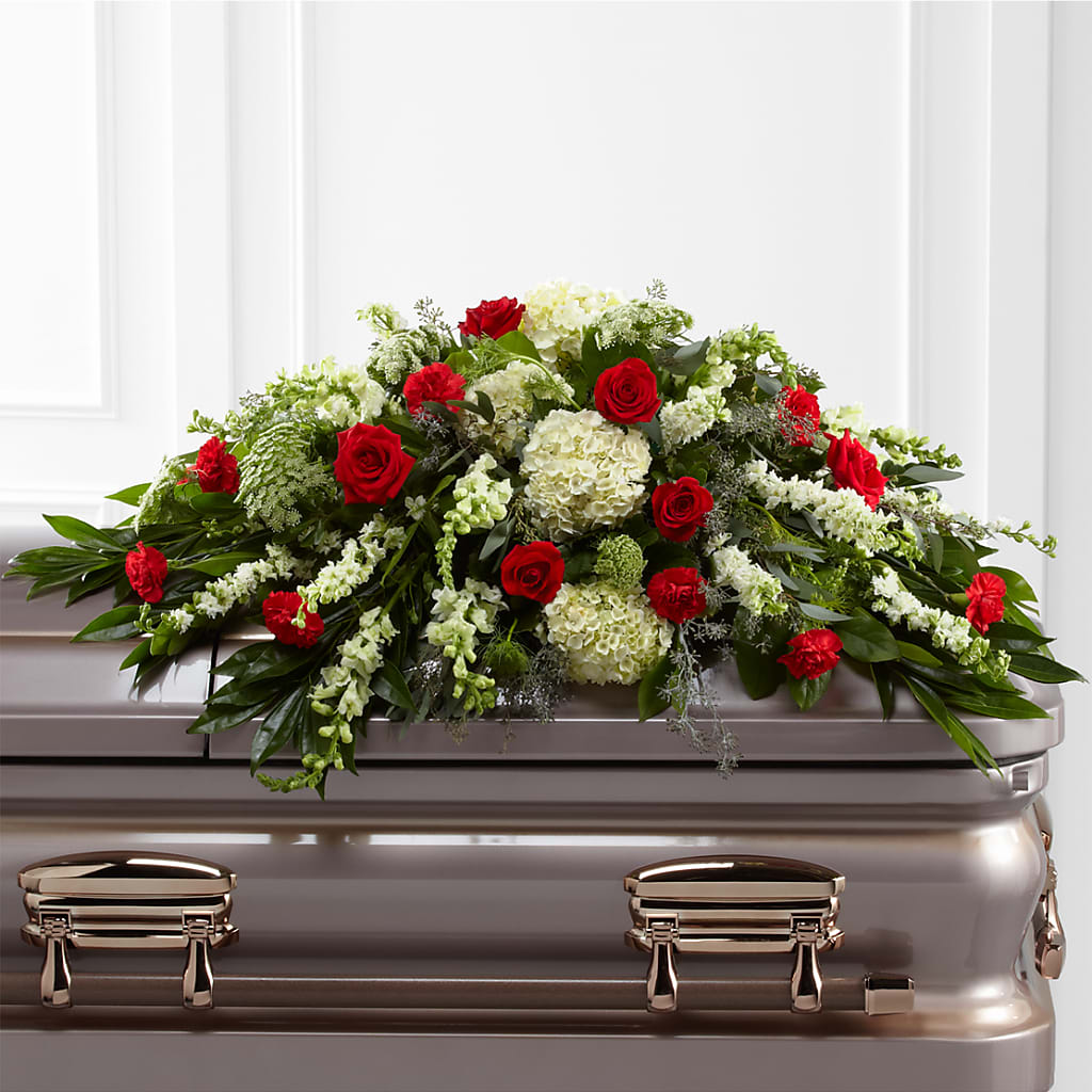 Sincerity Casket Spray – Gunnels Florist Inc, Cookeville TN