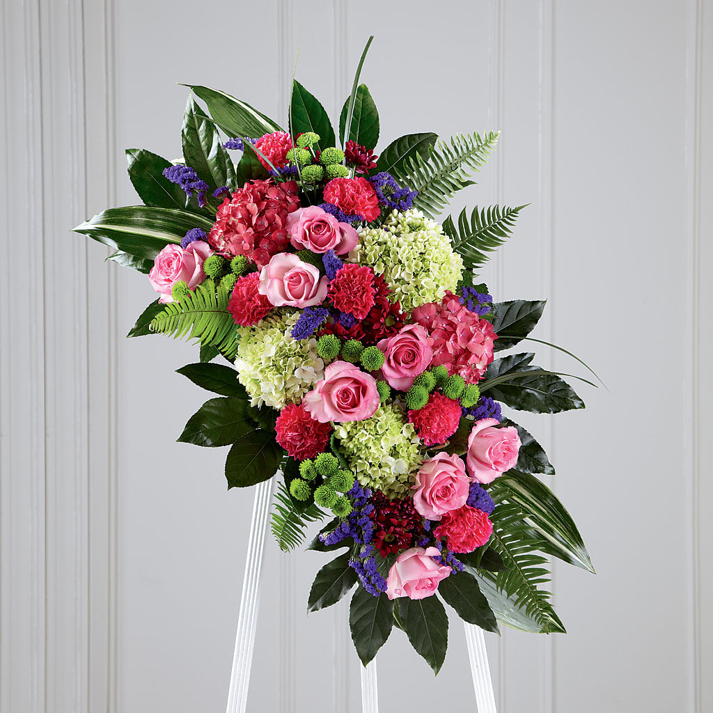 Refreshing Mix Standing Spray – Gunnels Florist Inc, Cookeville TN