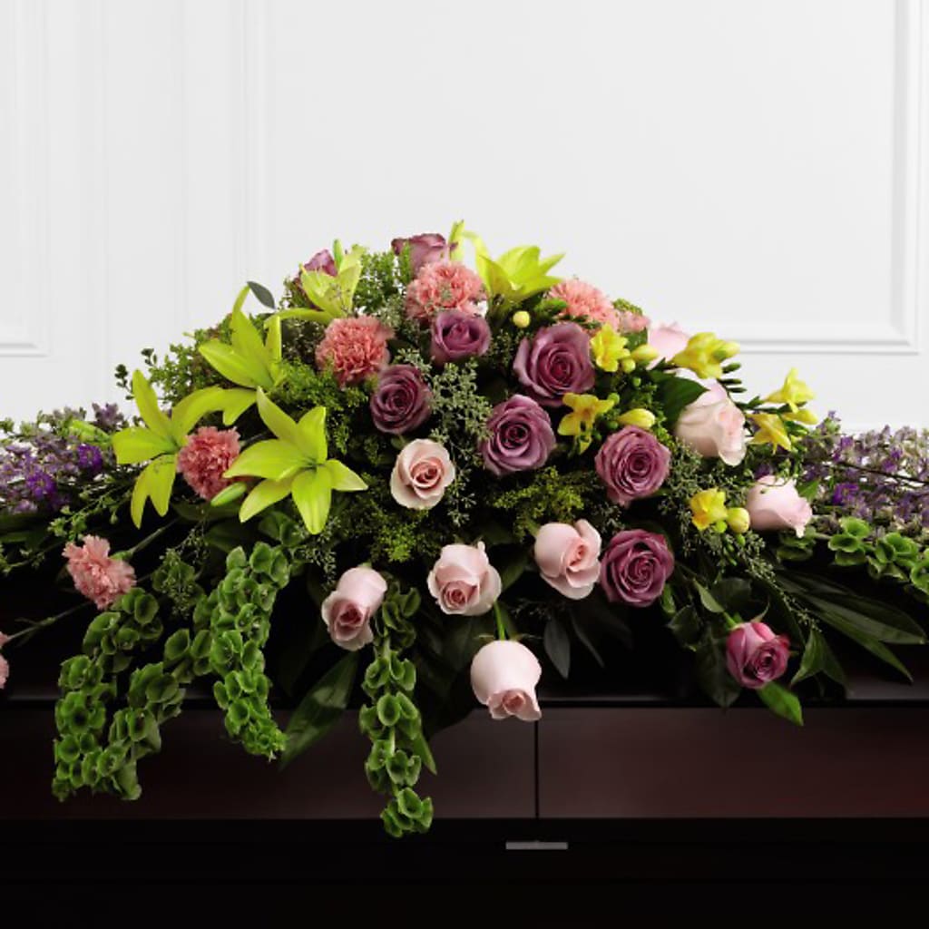 Forever Beloved Casket Spray – Gunnels Florist Inc, Cookeville TN
