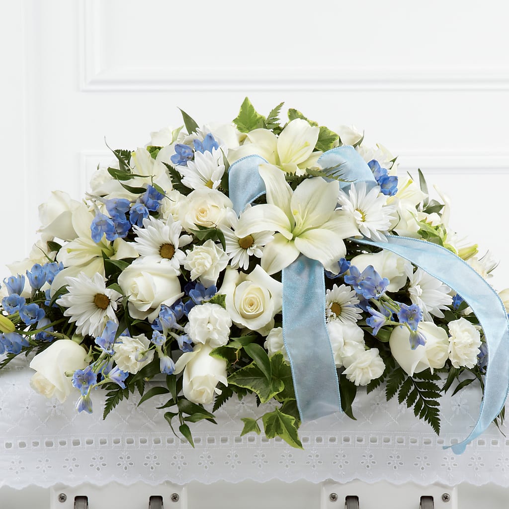 Tender Treasure Casket Spray – Gunnels Florist Inc, Cookeville TN
