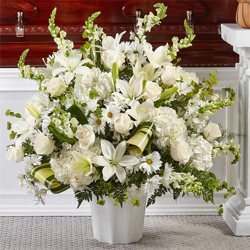 Thoughts of Tranquility Floor Basket – Gunnels Florist Inc, Cookeville TN