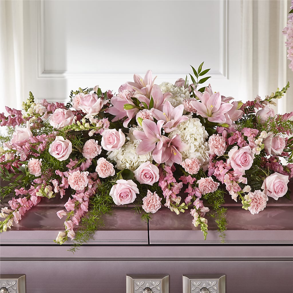 Life & Remembrance Casket Spray – Gunnels Florist Inc, Cookeville TN