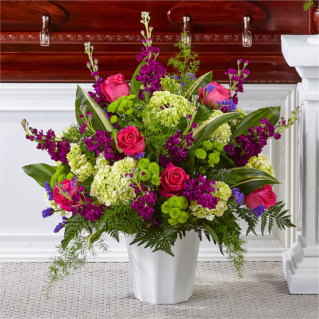 Beautiful Horizons Floor Basket – Gunnels Florist Inc, Cookeville TN