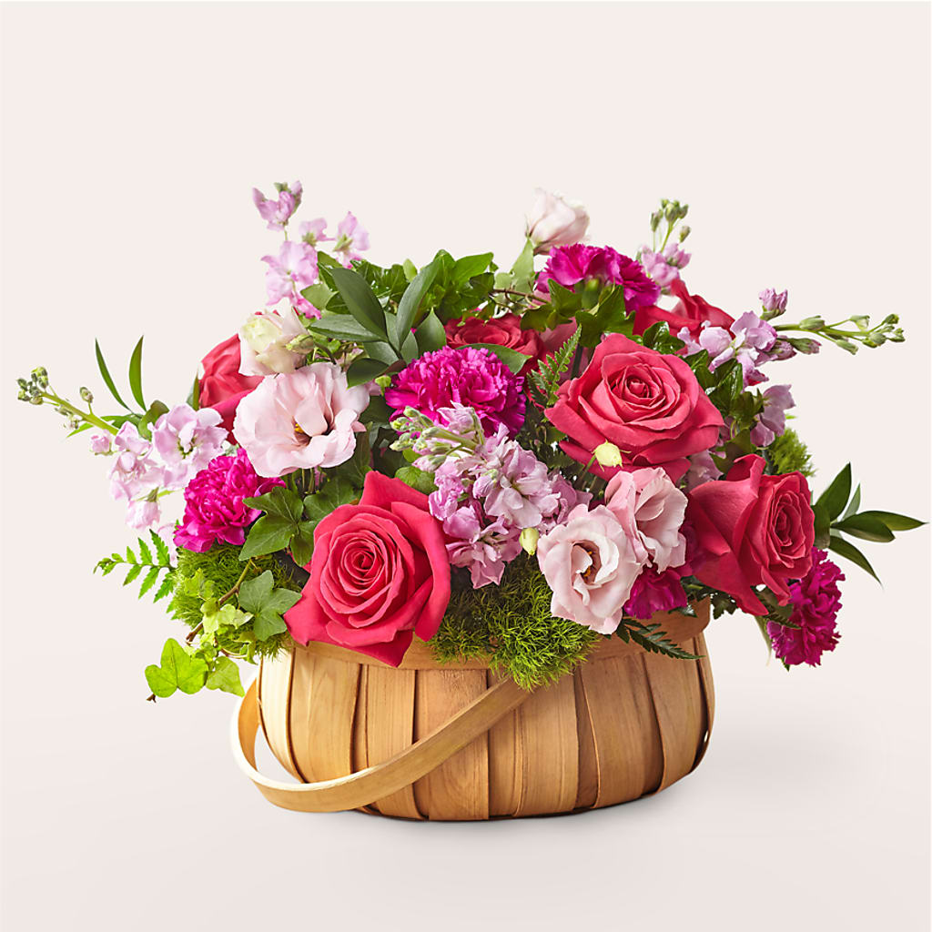 Radiance in Bloom Basket – Gunnels Florist Inc, Cookeville TN