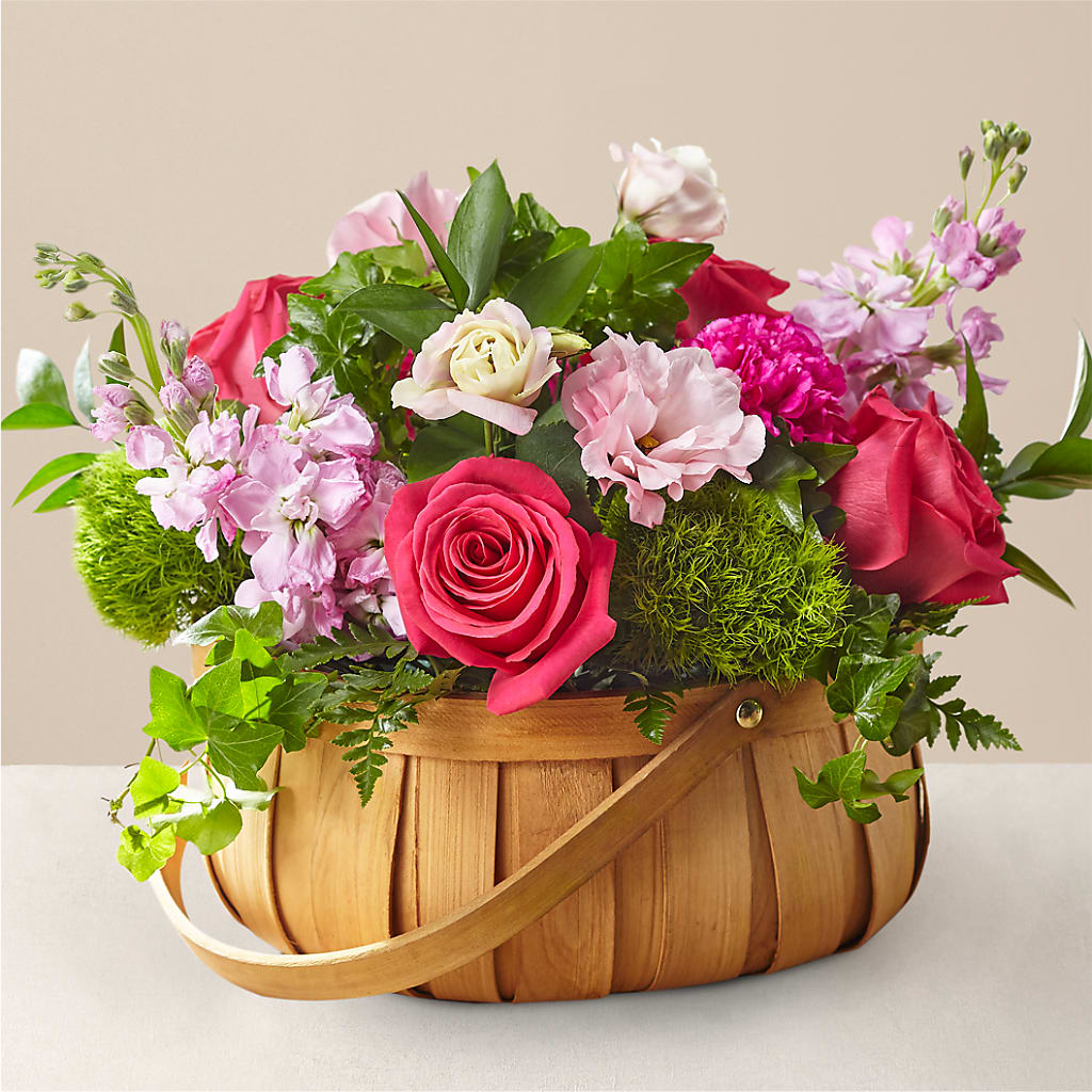 Radiance in Bloom Basket – Gunnels Florist Inc, Cookeville TN