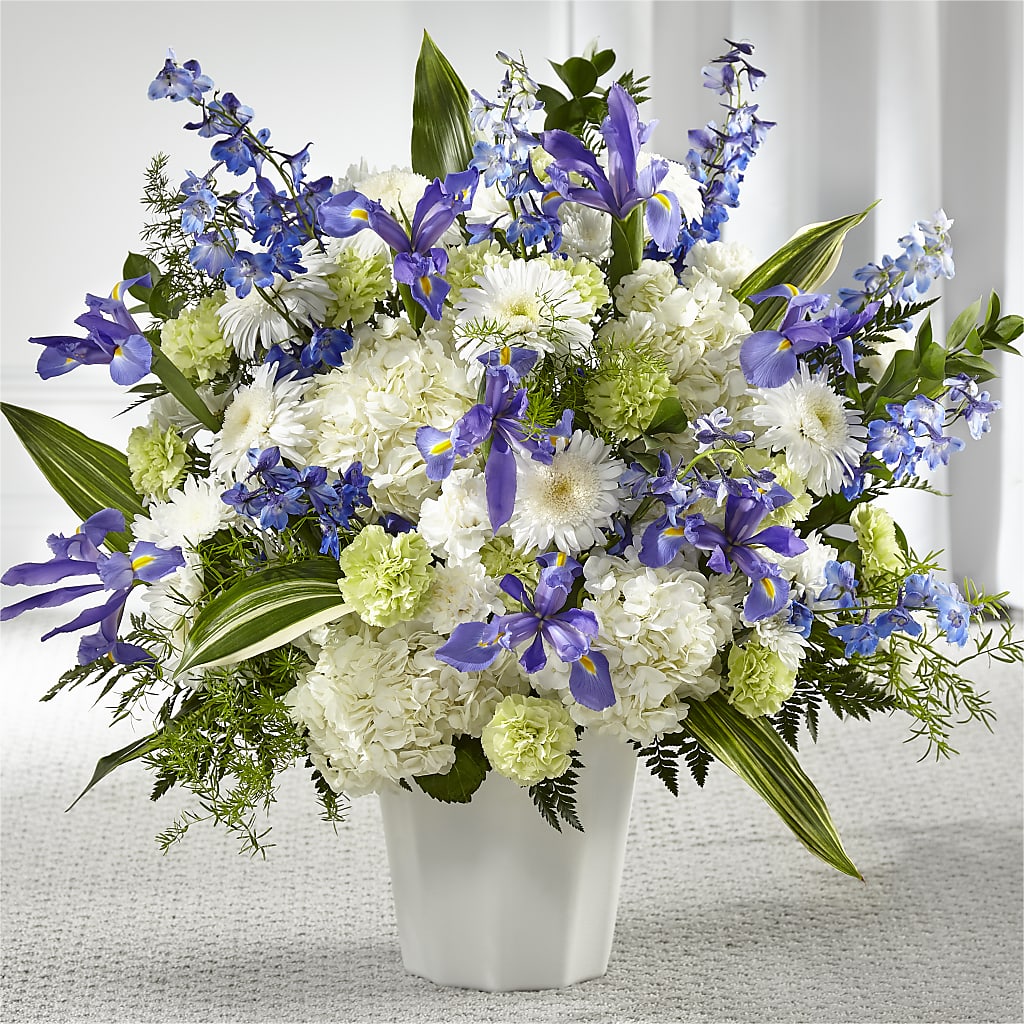 Soft Serenity Floor Basket – Gunnels Florist Inc, Cookeville TN