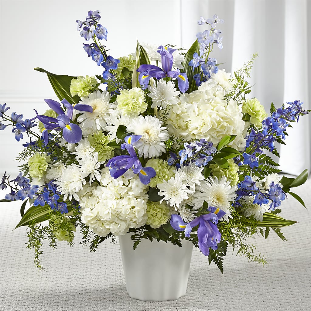 Soft Serenity Floor Basket – Gunnels Florist Inc, Cookeville TN