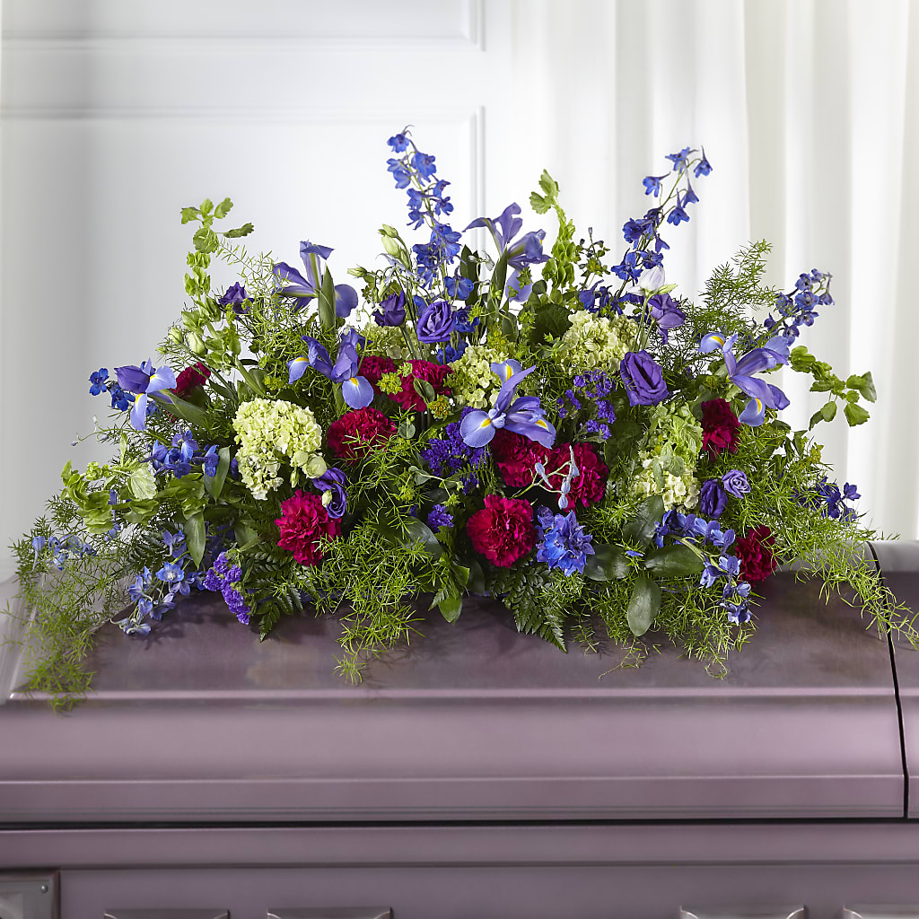 Always Treasured Casket Spray – Gunnels Florist Inc, Cookeville TN