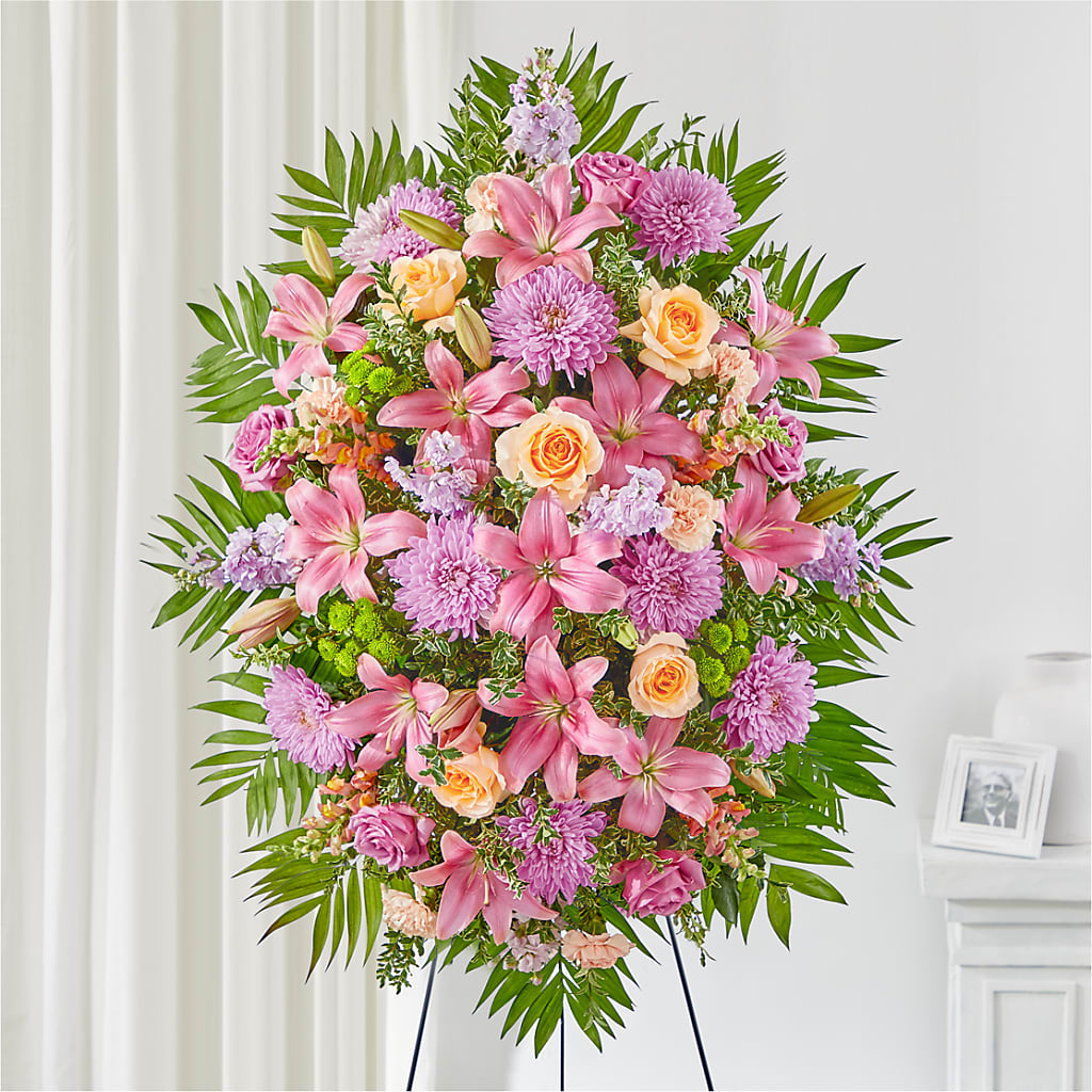 Love & Light Standing Spray – Gunnels Florist Inc, Cookeville TN