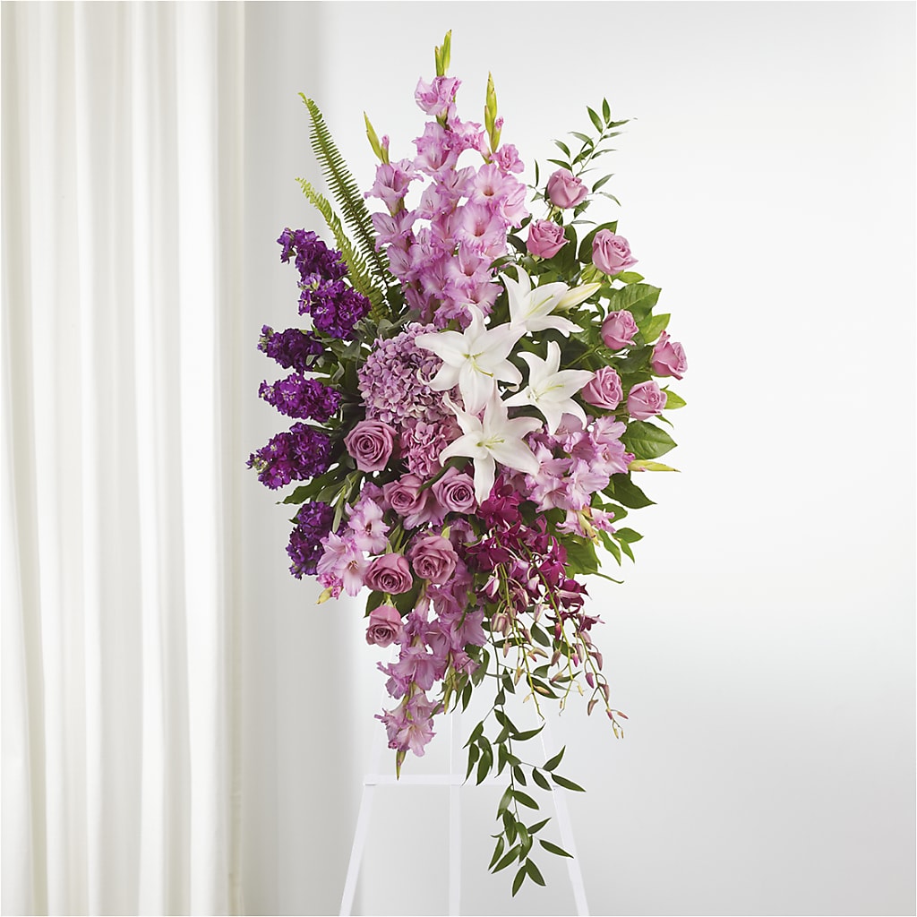 Never Alone Standing Spray – Gunnels Florist Inc, Cookeville TN