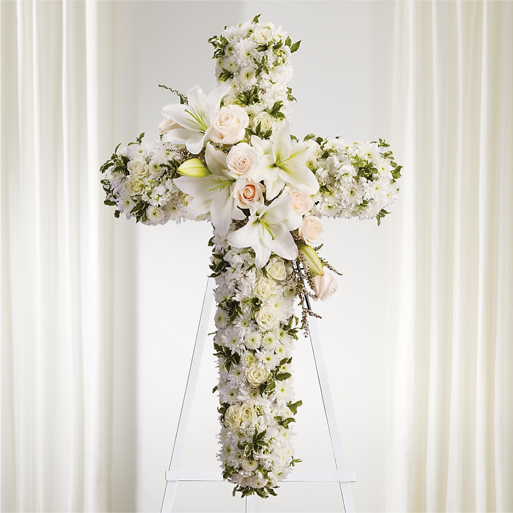 Spiritual Guidance Standing Spray – Gunnels Florist Inc, Cookeville TN