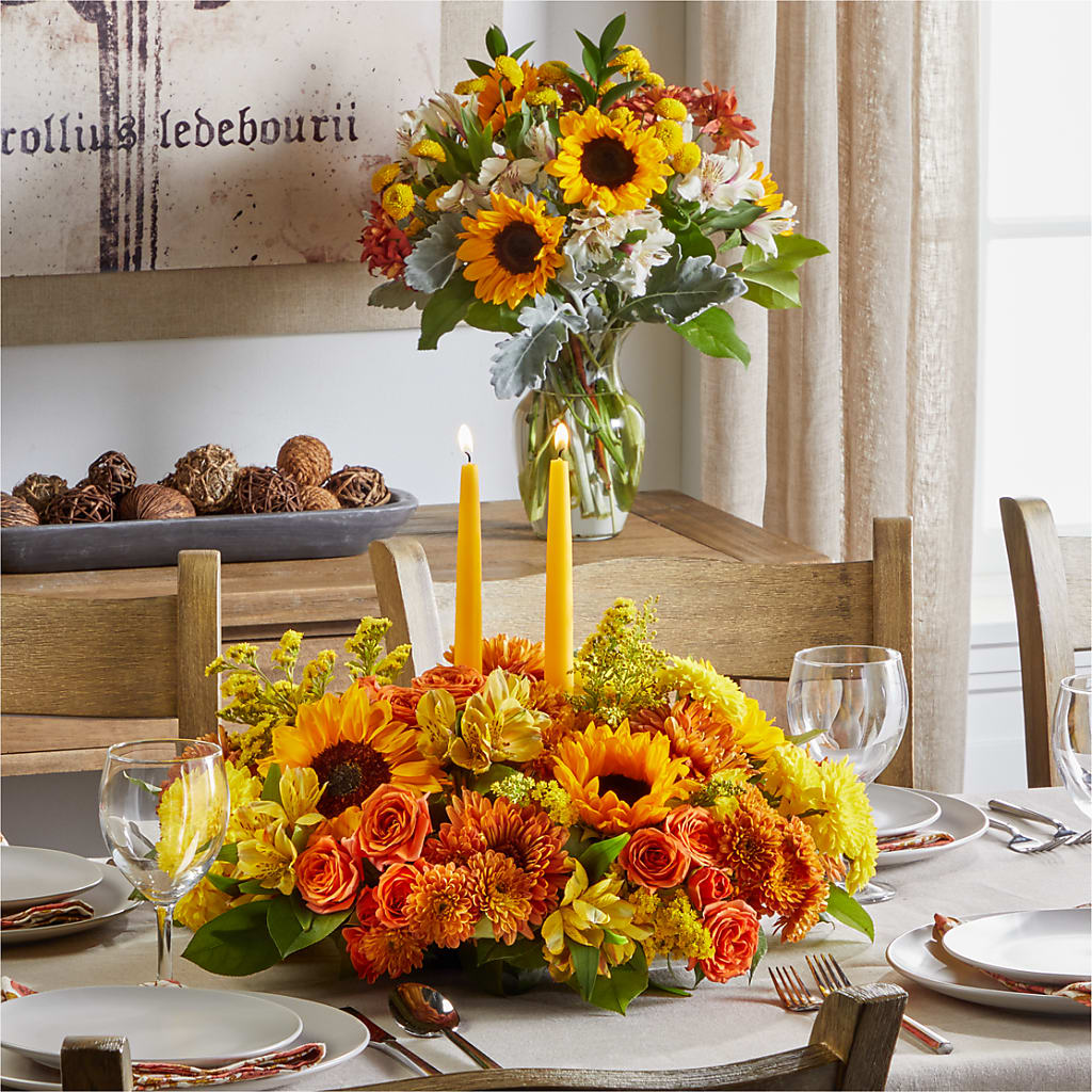 Golden Gathering Bundle – Gunnels Florist Inc, Cookeville TN