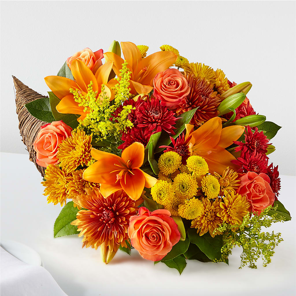 Feast of Color Cornucopia – Gunnels Florist Inc, Cookeville TN