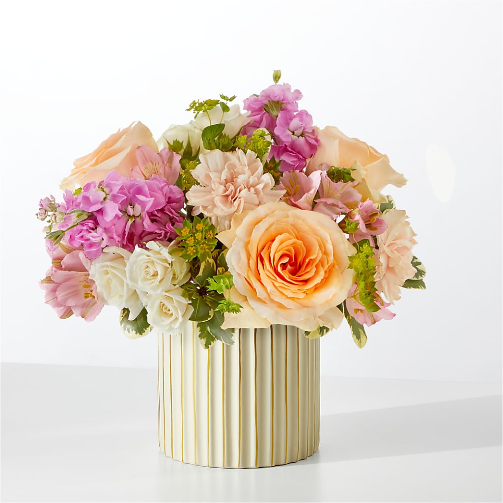 Paradise Bouquet with Ivory Vase – Gunnels Florist Inc, Cookeville TN