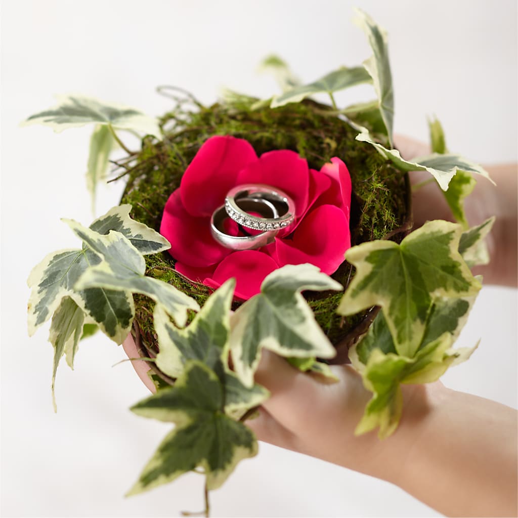 Lila Rose Ring Nest – Gunnels Florist Inc, Cookeville TN