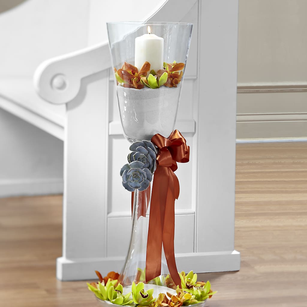 Matrimony Pew Decor – Gunnels Florist Inc, Cookeville TN