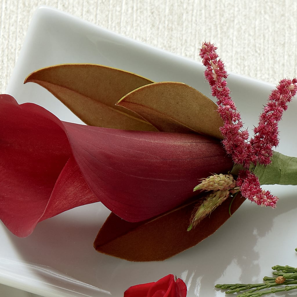 Red Calla Boutonniere – Gunnels Florist Inc, Cookeville TN