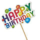 Happy Birthday Pick –  Gunnels Florist Inc, Cookeville TN