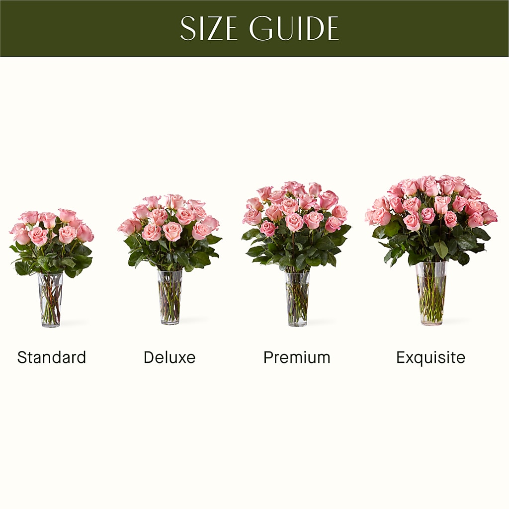 Long Stem Pink Rose Bouquet –  Gunnels Florist Inc, Cookeville TN