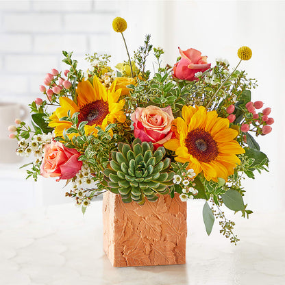 Sunflower Season Bouquet –  Gunnels Florist Inc, Cookeville TN
