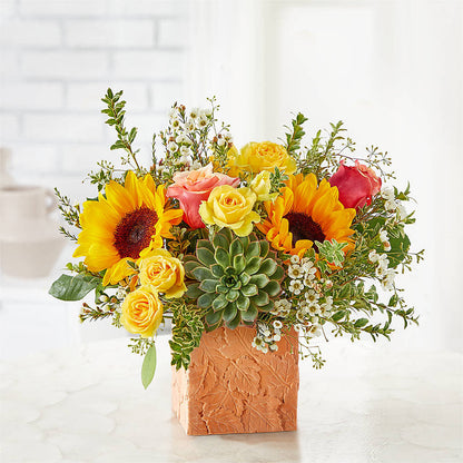 Sunflower Season Bouquet –  Gunnels Florist Inc, Cookeville TN
