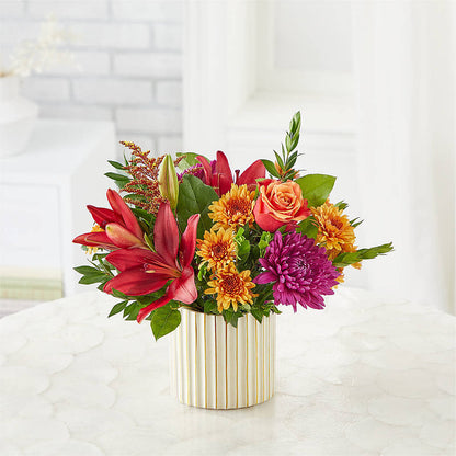 Burgundy Landscape Bouquet –  Gunnels Florist Inc, Cookeville TN