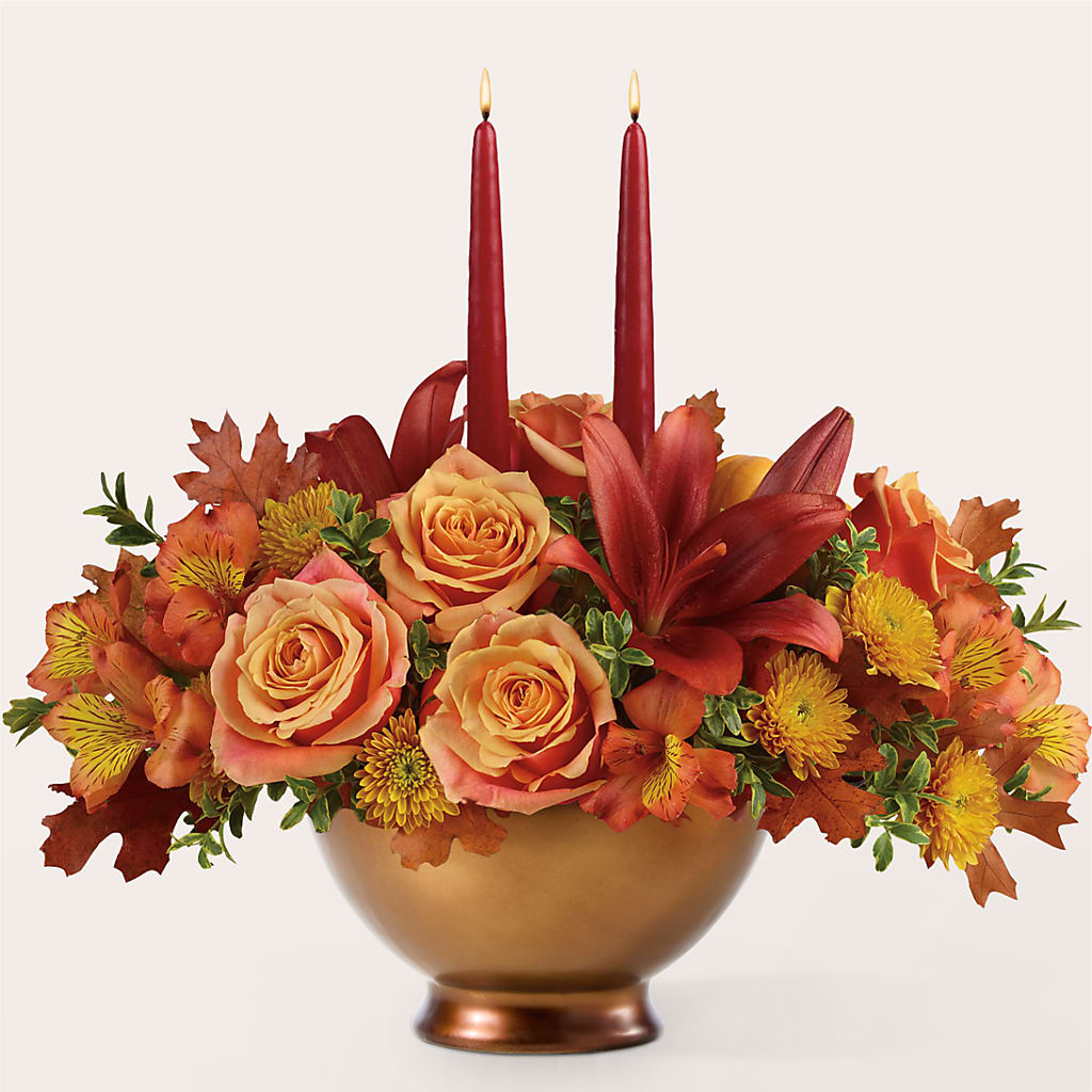 Harvest Table Centerpiece –  Gunnels Florist Inc, Cookeville TN