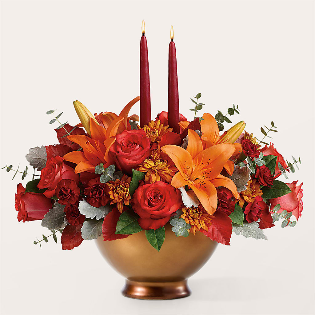 Fruits of Fall Centerpiece –  Gunnels Florist Inc, Cookeville TN