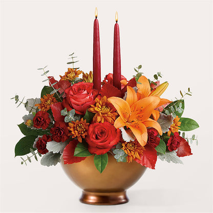 Fruits of Fall Centerpiece –  Gunnels Florist Inc, Cookeville TN