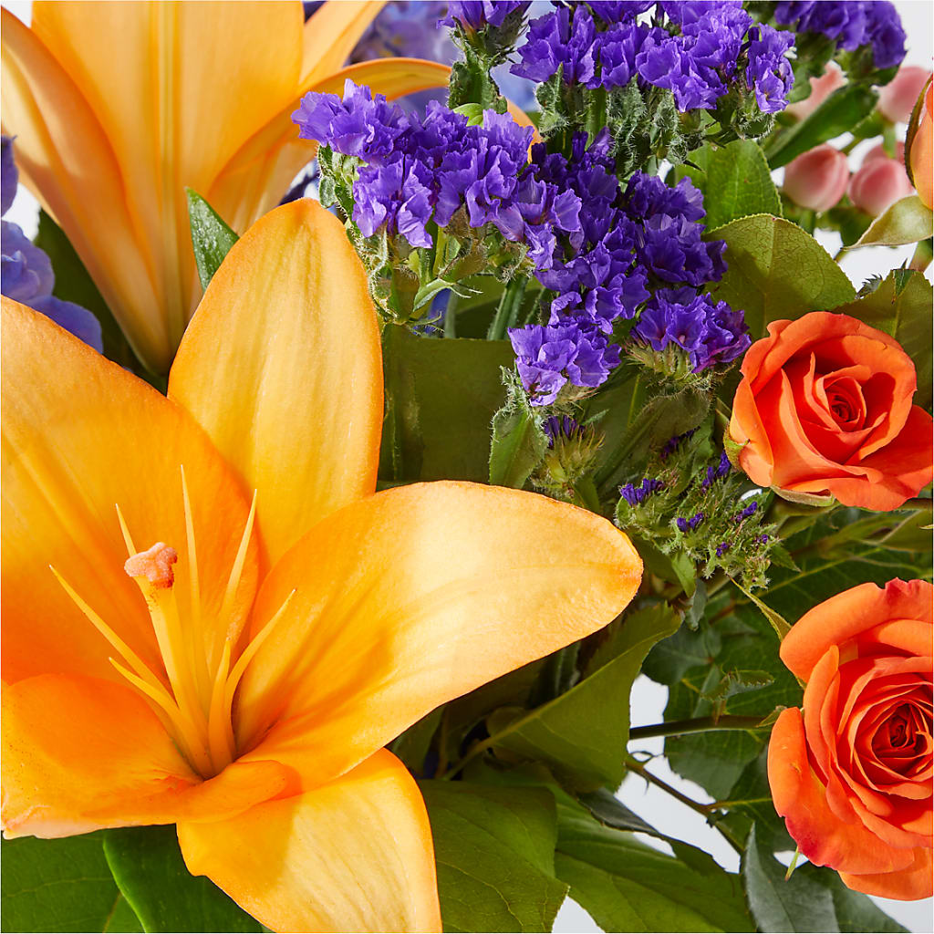 Radiant Citrus Bouquet –  Gunnels Florist Inc, Cookeville TN