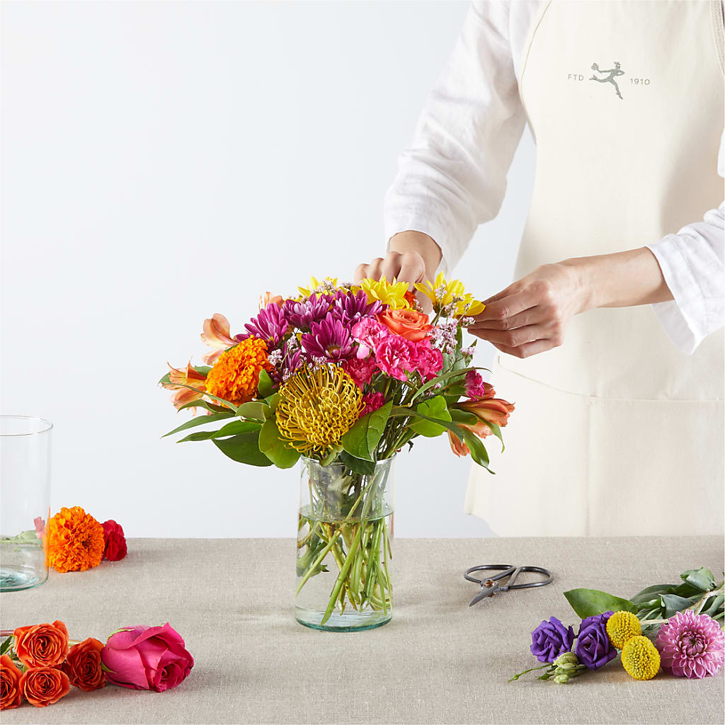 Feast of Color – A Florist Original –  Gunnels Florist Inc, Cookeville TN