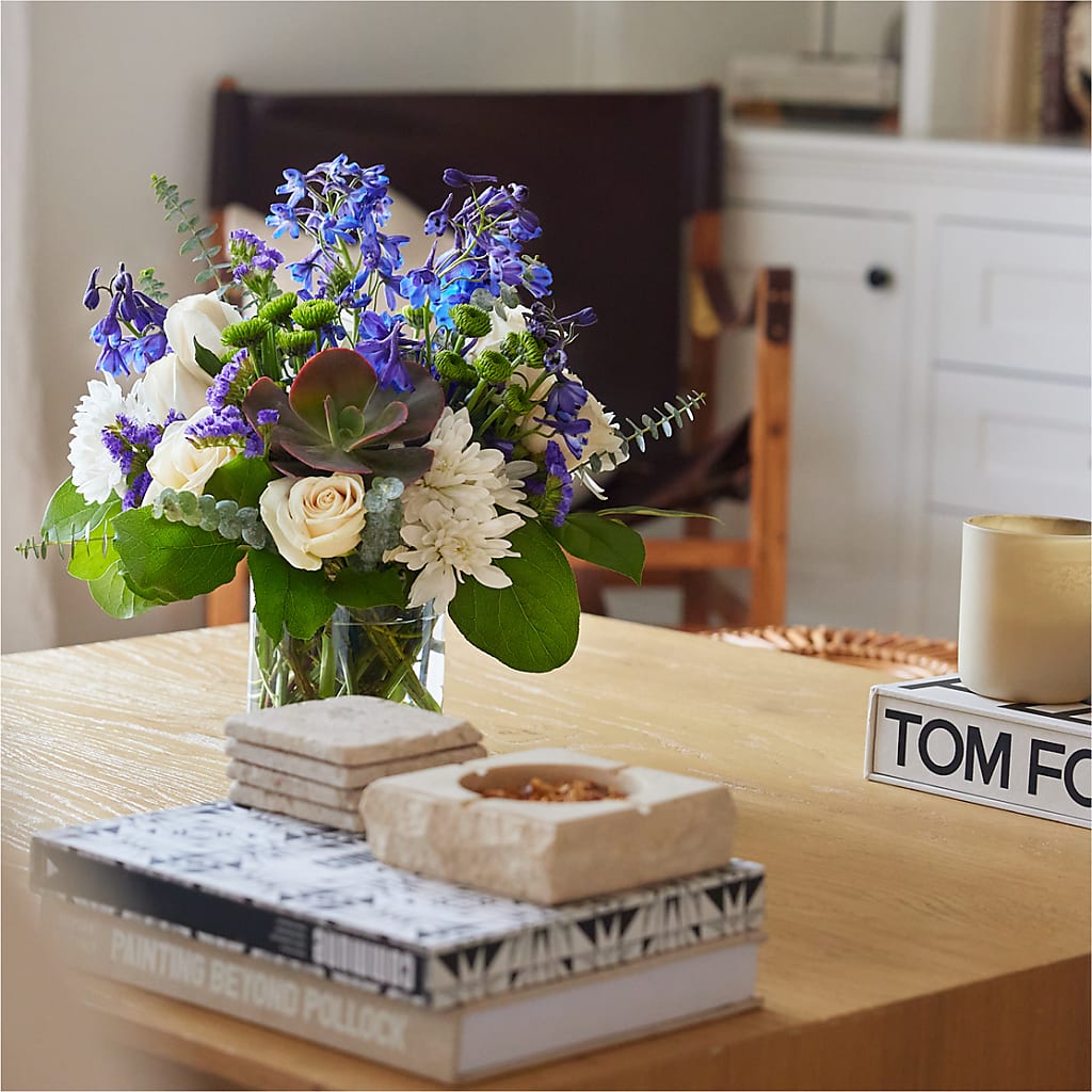 Cerulean Waves Bouquet –  Gunnels Florist Inc, Cookeville TN