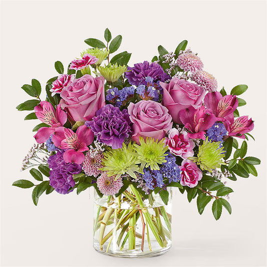 Glass Half Full Bouquet –  Gunnels Florist Inc, Cookeville TN