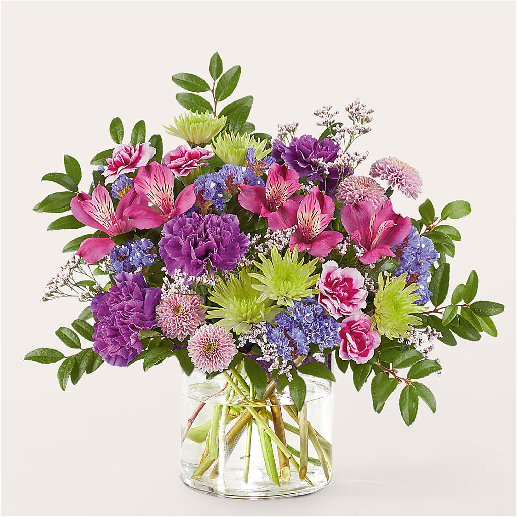Glass Half Full Bouquet –  Gunnels Florist Inc, Cookeville TN