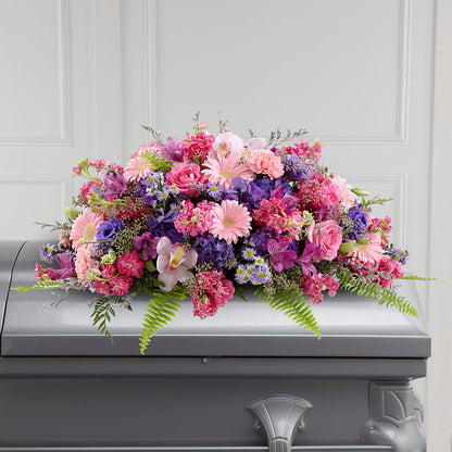 Glorious Garden Casket Spray –  Gunnels Florist Inc, Cookeville TN