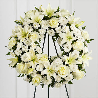 Treasured Tribute Wreath –  Gunnels Florist Inc, Cookeville TN