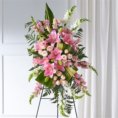 Elegant Embrace Standing Spray –  Gunnels Florist Inc, Cookeville TN