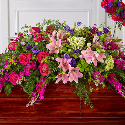 Radiant Tribute Casket Spray –  Gunnels Florist Inc, Cookeville TN