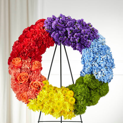 Circle of Love Wreath –  Gunnels Florist Inc, Cookeville TN