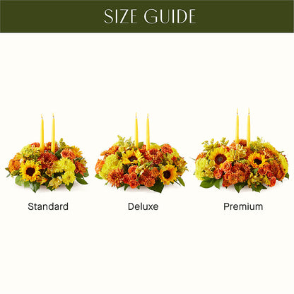 Autumn Harmony Centerpiece –  Gunnels Florist Inc, Cookeville TN