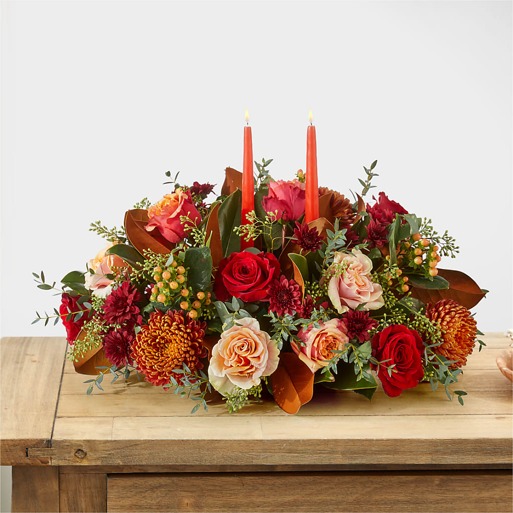 Gather Near Centerpiece –  Gunnels Florist Inc, Cookeville TN
