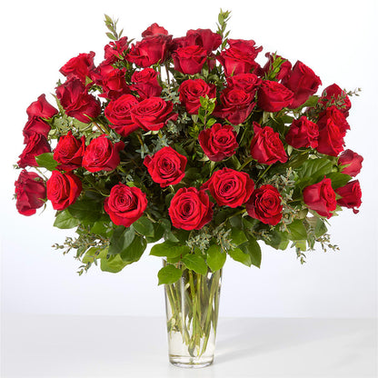 Forever Yours Fifty Stem Red Rose Bouquet –  Gunnels Florist Inc, Cookeville TN
