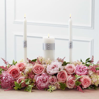 Worldwide Romance Unity Candle Arrangement –  Gunnels Florist Inc, Cookeville TN