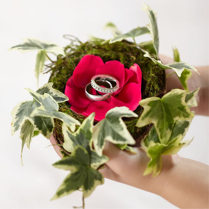 Lila Rose Ring Nest –  Gunnels Florist Inc, Cookeville TN